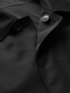 Zegna - Reversible Wool-Twill and Shell Coat - Black