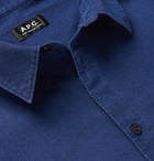 A.P.C. - Atelier Cotton-Chambray Shirt - Men - Indigo