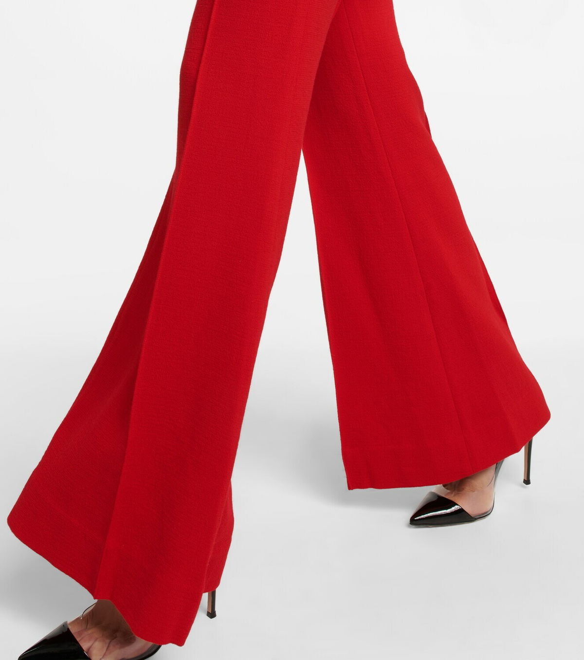 Roland Mouret Asymmetric wool crêpe jumpsuit