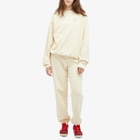 Sporty & Rich Men's S&R Sweat Pants in Cream/Sky Blue