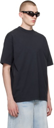 Balenciaga Black Hand-Drawn T-Shirt