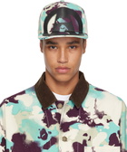 BAPE Blue & Purple Map Camo Cap