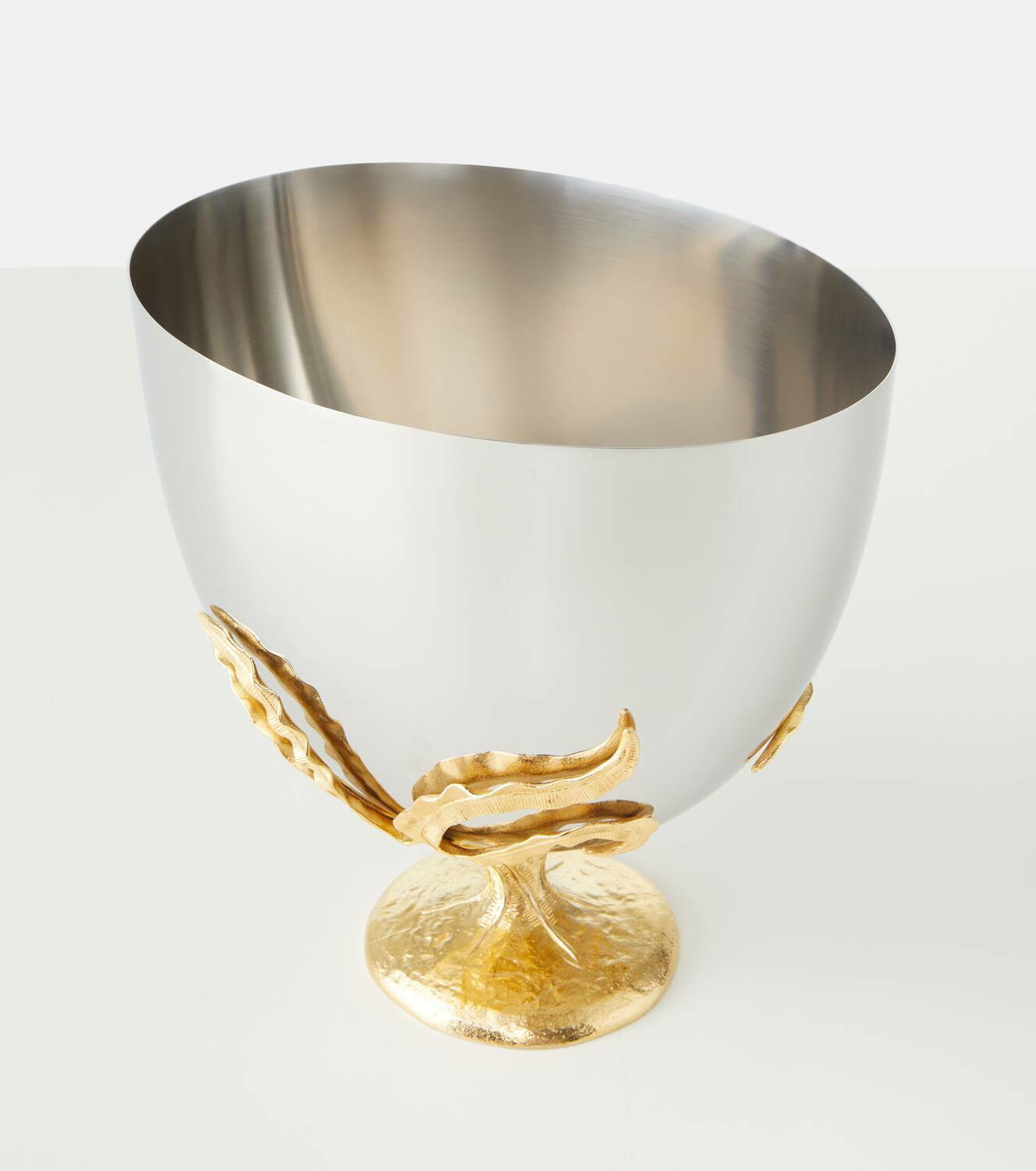 L'Objet Fern 24kt gold-plated champagne bucket