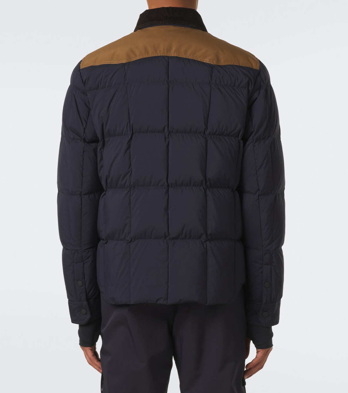 Moncler Grenoble Geltech corduroy-trimmed ski jacket