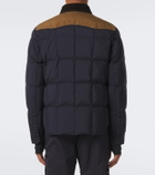 Moncler Grenoble Geltech corduroy-trimmed ski jacket