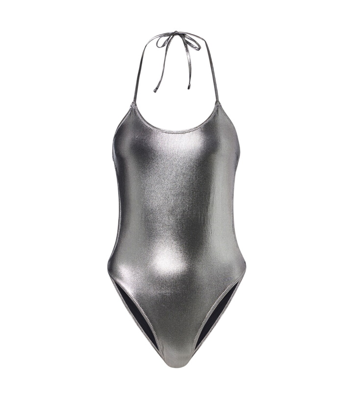 Photo: The Attico Halterneck swimsuit