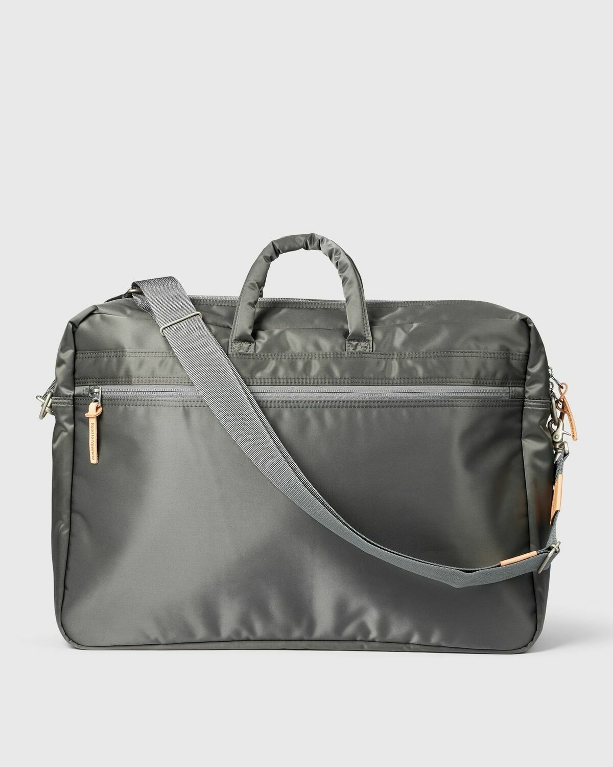 Pas Normal Studios Pns X Porter 2 Way Briefcase Grey Messenger & Crossbody Bags