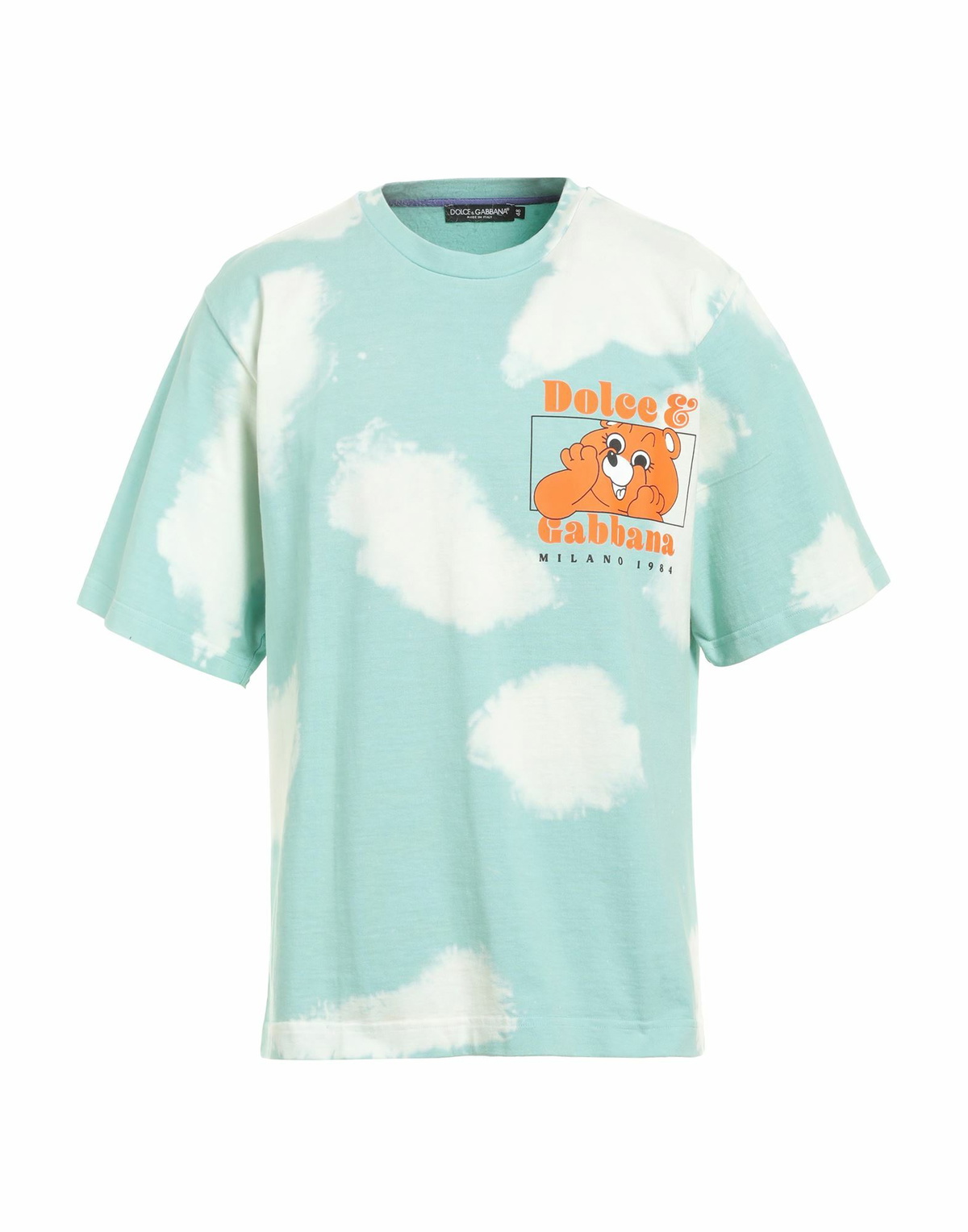 Dolce & gabbana Mens T-shirt Turquoise