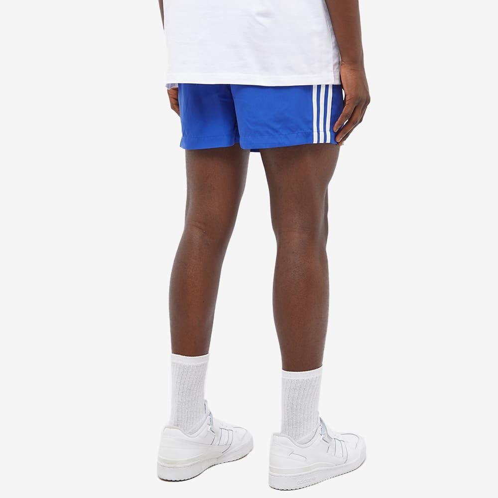 Men\'s Adidas Blue/White 3S Semi VSL adidas Short Lucid Ori in