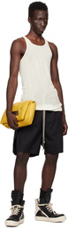 Rick Owens Yellow Porterville Big Pillow Griffin Bag