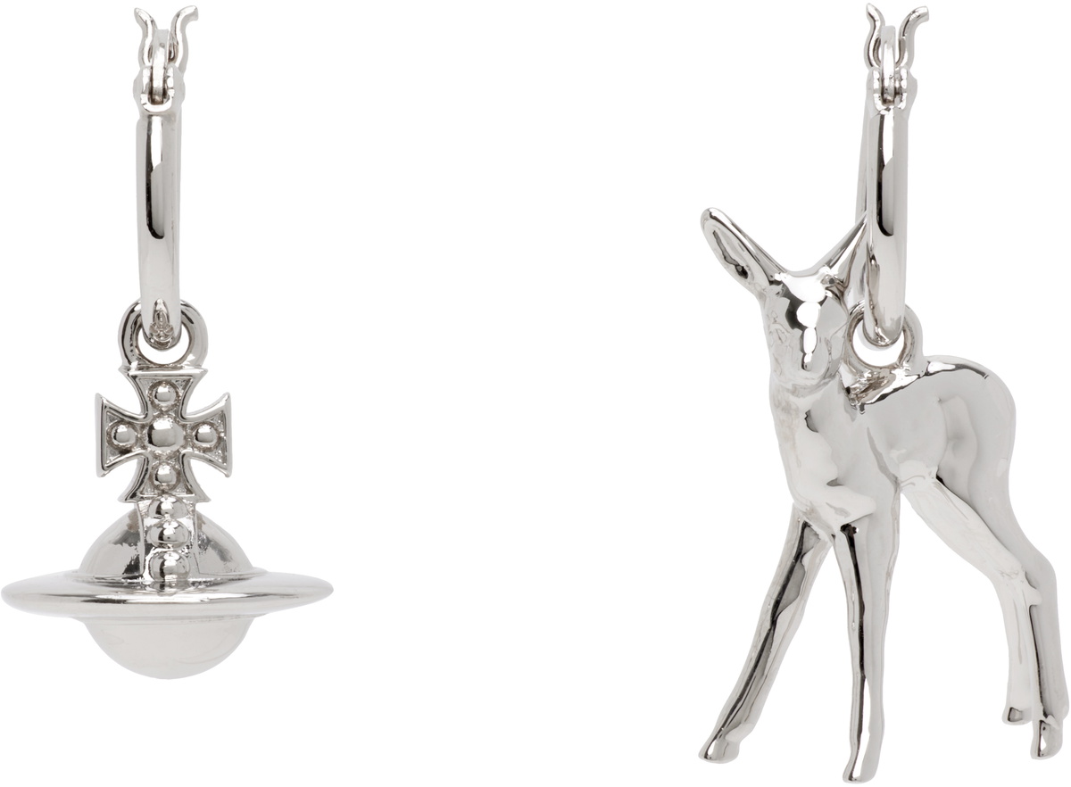 Vivienne Westwood Silver Leodaria Earrings Vivienne Westwood