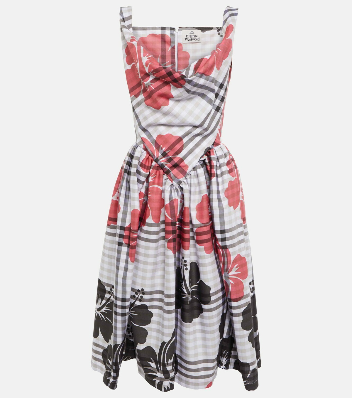 Vivienne Westwood - Sunday printed cotton-blend midi dress