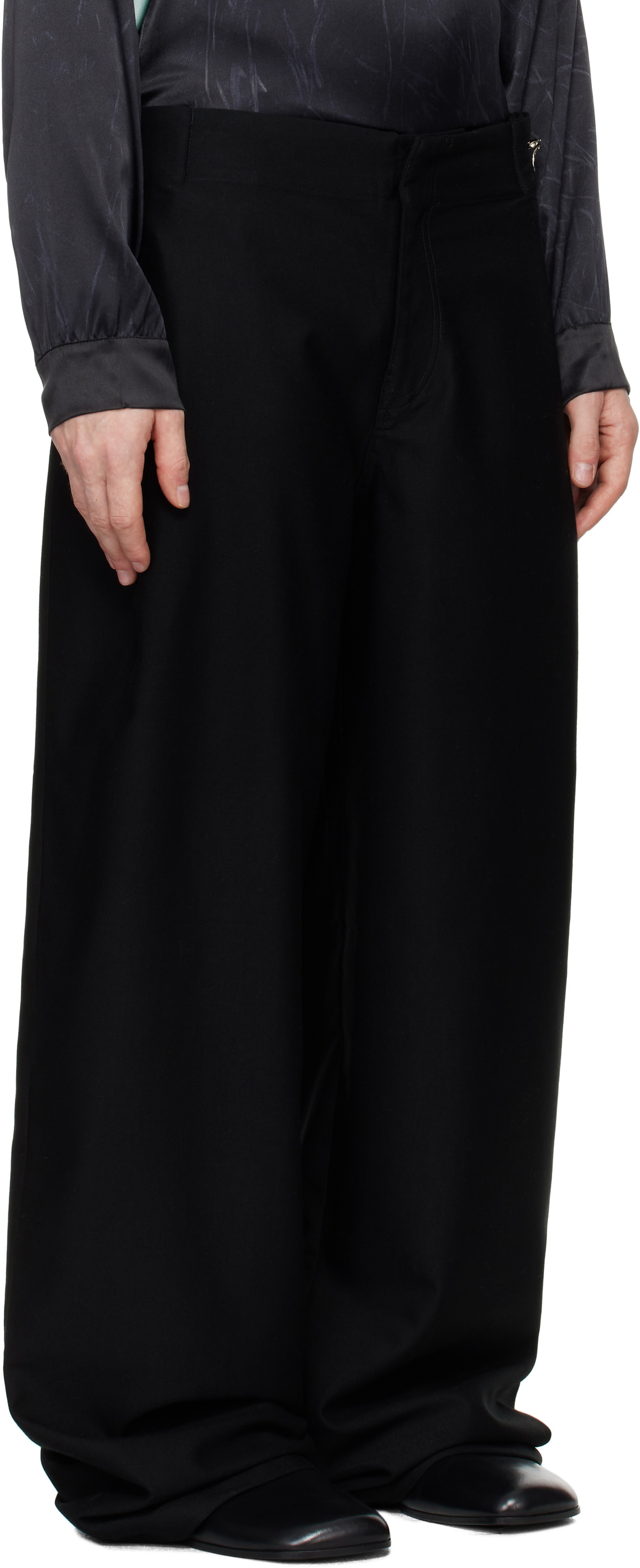 Serapis Black Rudder Trousers