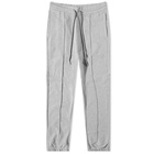 Moncler Men's Jersey Track Pant in Grey Melange