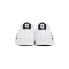 Converse White and Black Pro Leather OX Low Sneakers