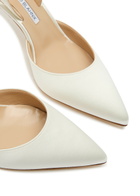 Manolo Blahnik Hangisi 70 Silk-satin Pumps