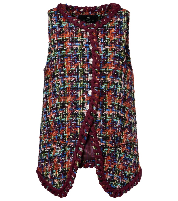 Photo: Etro Bouclé vest