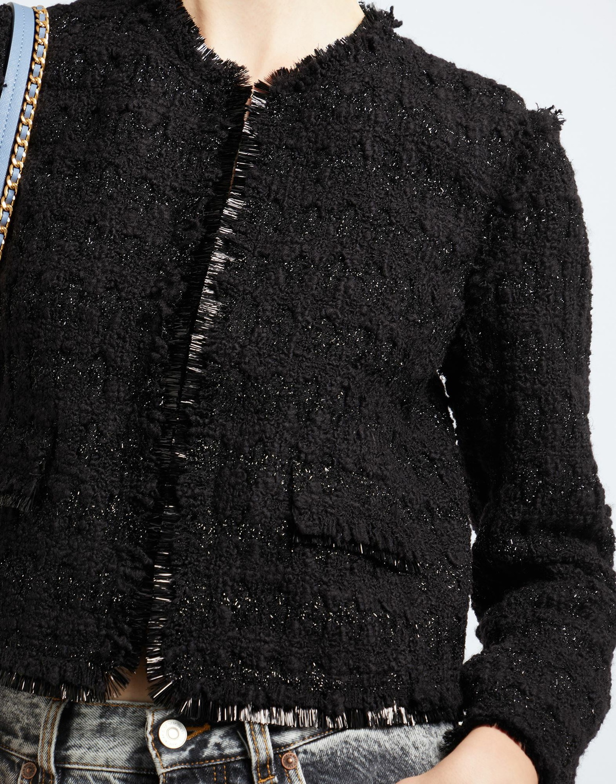 Tory Burch Womens Blazer in Black
