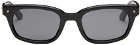 BONNIE CLYDE Black Checkmate Sunglasses
