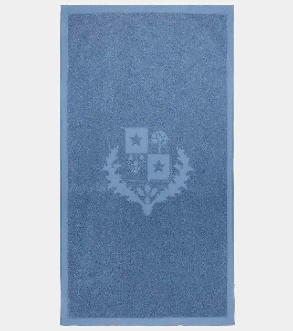 Loro Piana Crest cotton terry beach towel