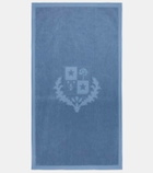 Loro Piana Crest cotton terry beach towel