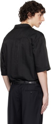 OUR LEGACY WORK SHOP Emporio Armani Black Pantelleria Shirt
