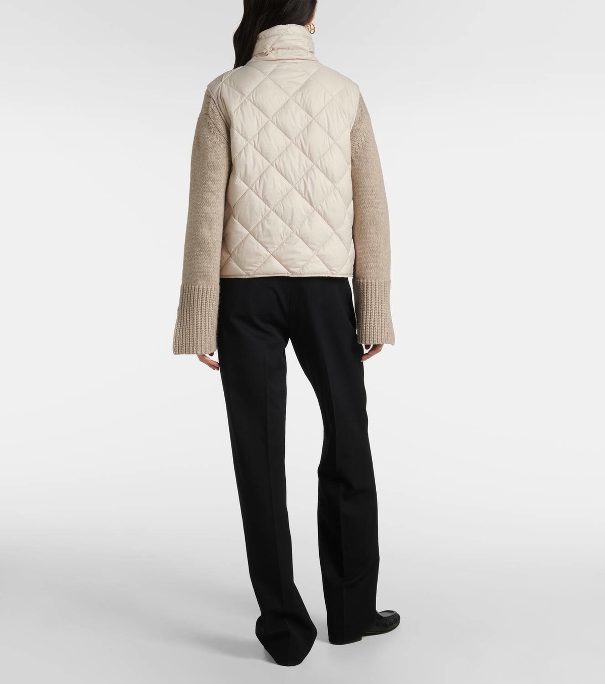 Max Mara The Cube Tregic quilted puffer vest Max Mara