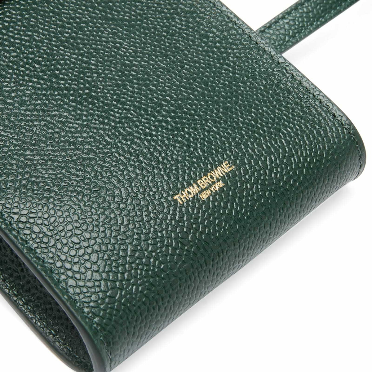 Thom Browne Pebble Texture Messenger Bag - Green