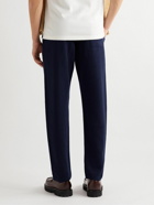 Thom Sweeney - Virgin Wool and Cashmere-Bend Track Pants - Blue