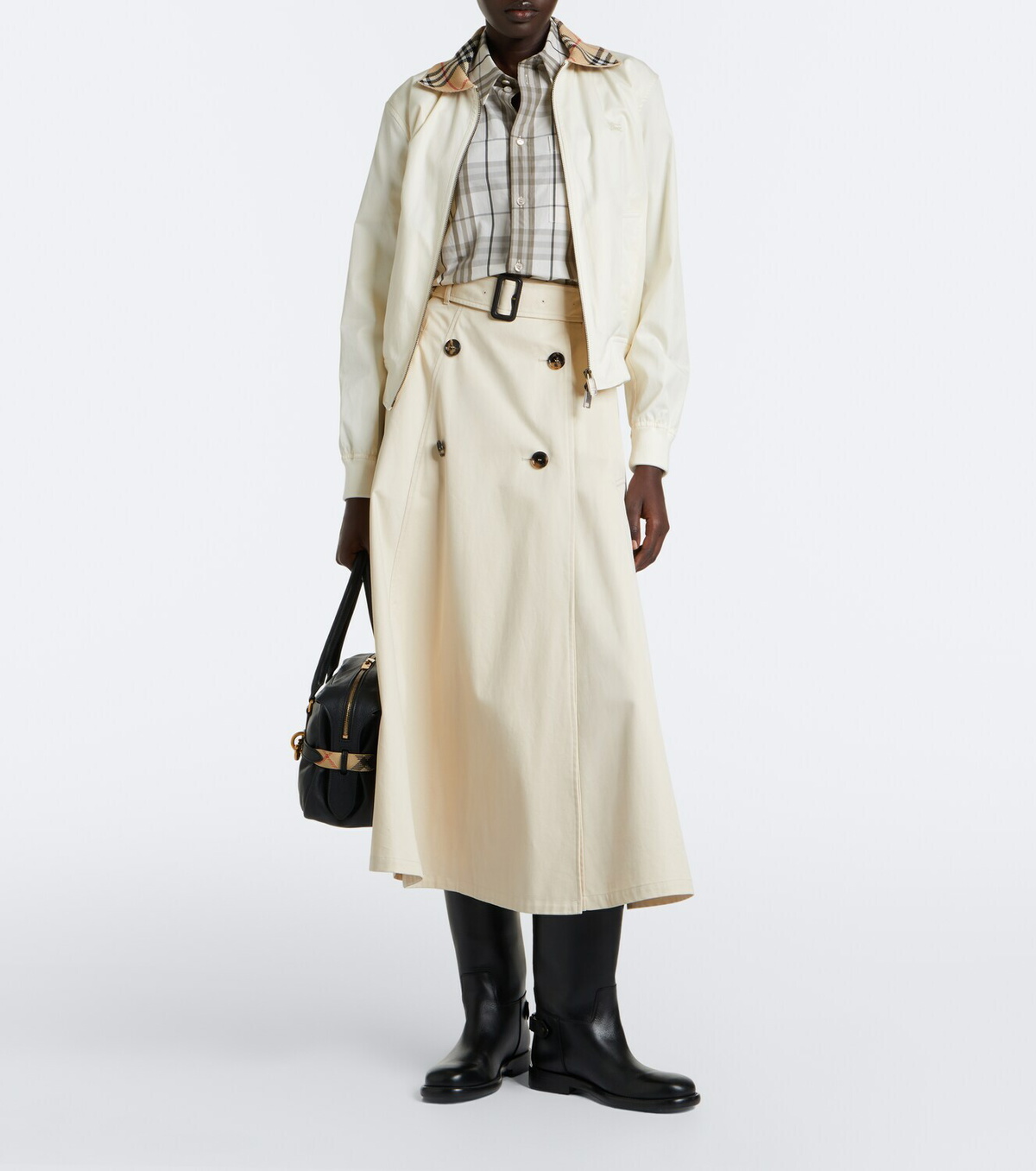 Burberry Cotton blouson jacket