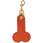 JW Anderson Green and Orange Penis Keychain