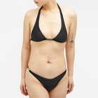 GCDS Women's Logo Bikini Bottom in Nero