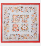Etro Turandot printed silk scarf