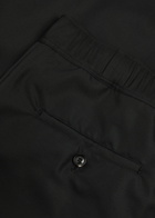 Vowels Easy Wool-blend Shorts Black