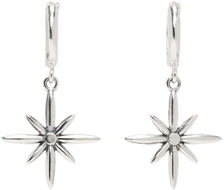 Photo: KUSIKOHC Silver Starflower Earrings