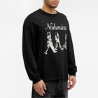 Nahmias Men's Inmate Long Sleeve T-Shirt in Vintage Black