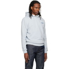 A.P.C. Blue Standard 'Rue Madame' Hoodie