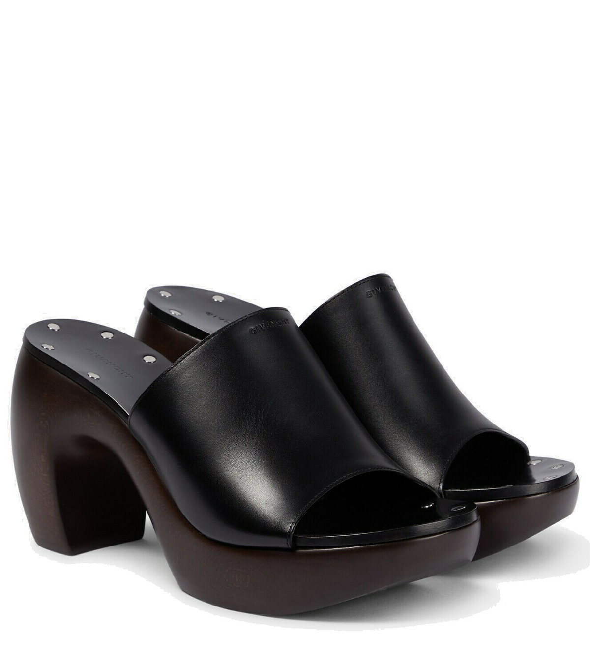 Givenchy G Clog leather mules Givenchy