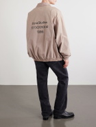 Acne Studios - Olando Logo-Print Cotton-Poplin Jacket - Neutrals