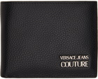 Versace Jeans Couture Black Logo Bifold Wallet