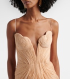 Maria Lucia Hohan Cecilia draped silk gown