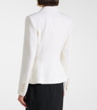 Dolce&Gabbana Double-breasted wool-blend blazer
