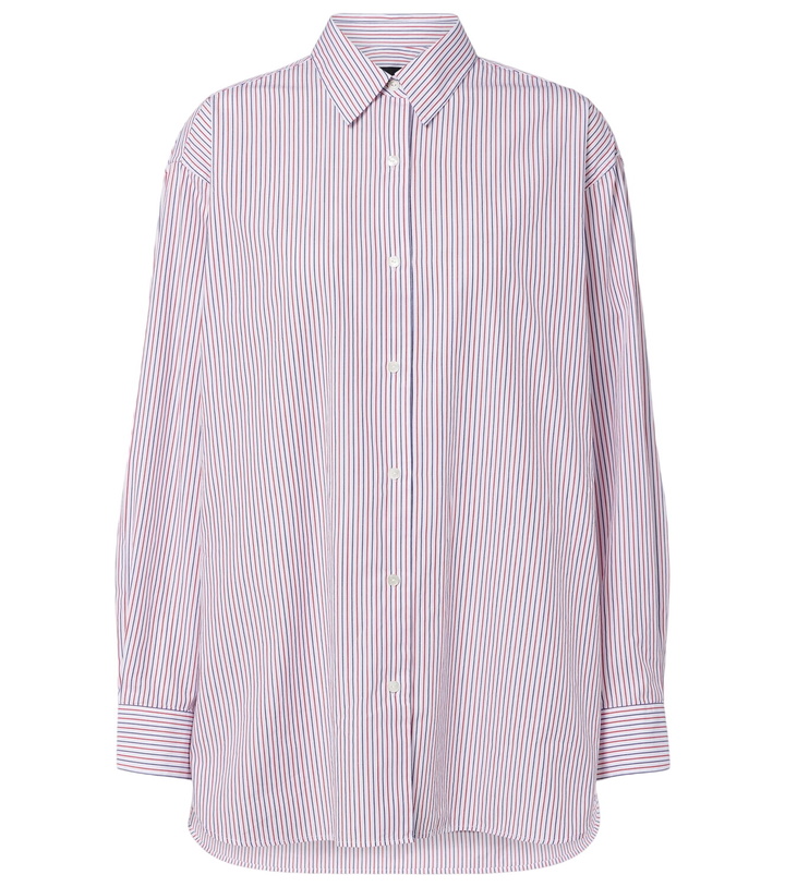 Photo: Nili Lotan Yorke striped cotton shirt