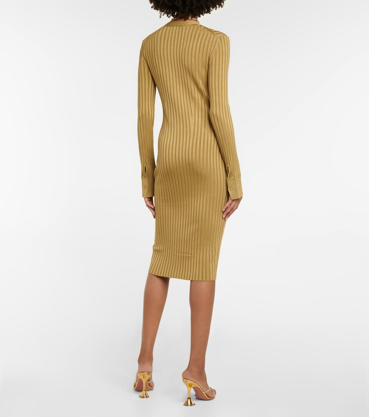 Galvan Rhea cardigan dress