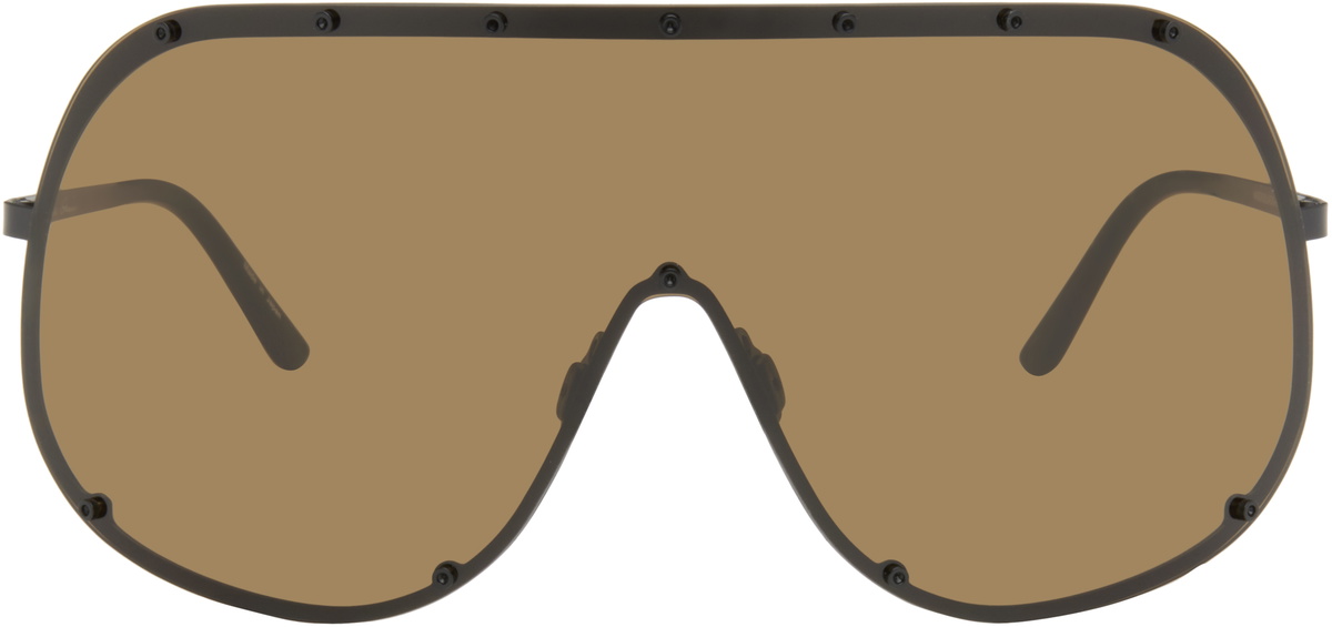 Rick Owens Black Performa Sunglasses Rick Owens