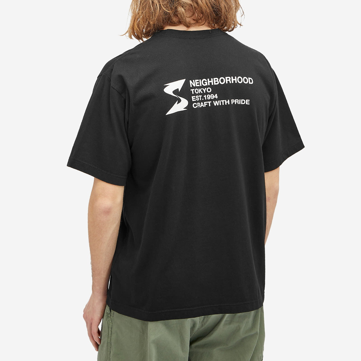 Neighborhood Men's x Subware SS-2 T-Shirt in White Neighborhood