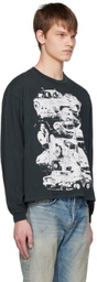 Enfants Riches Déprimés Black Printed Long Sleeve T-Shirt