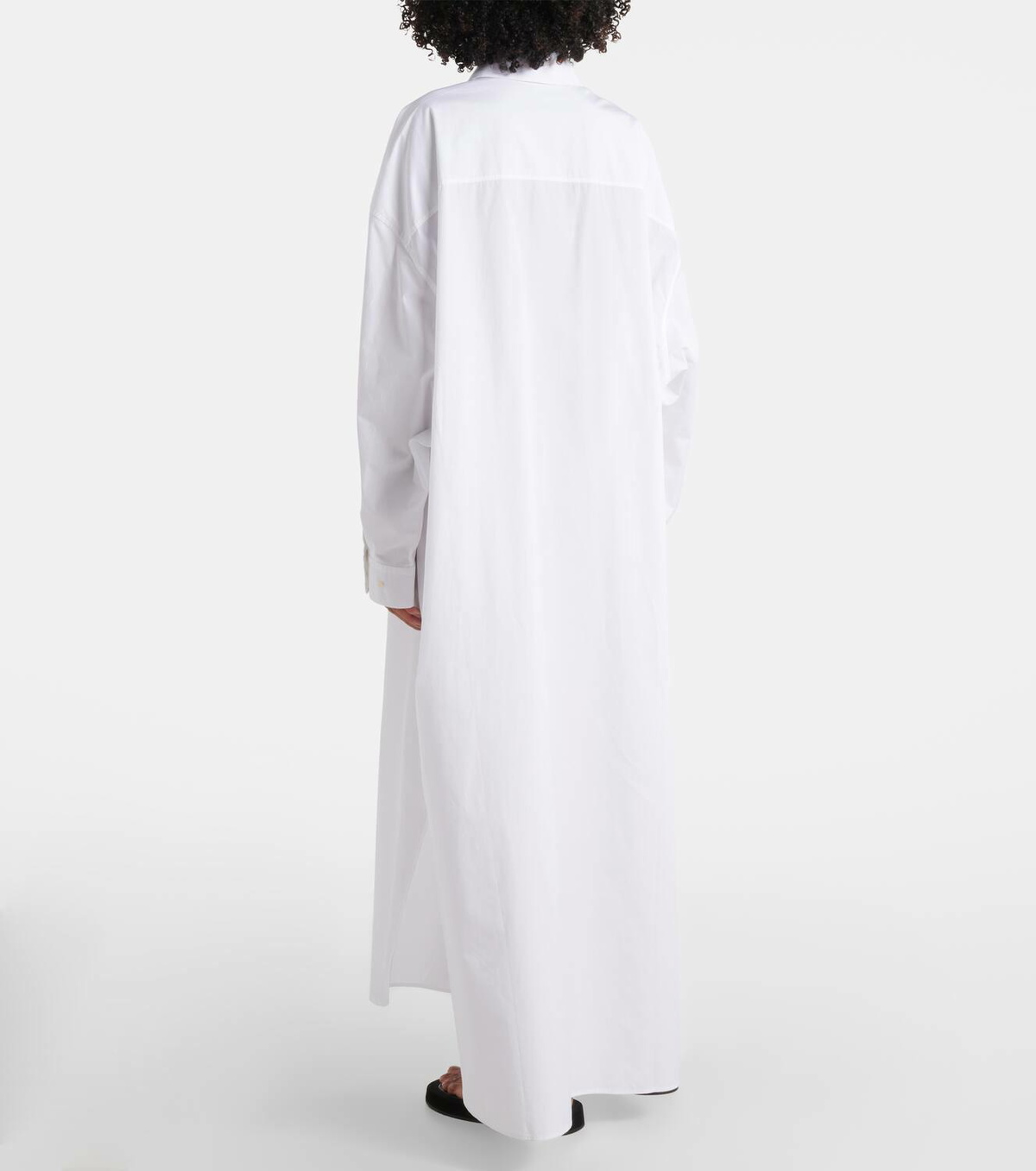 Wardrobe.NYC Oversized cotton shirtdress