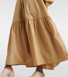 CO Taffeta maxi dress