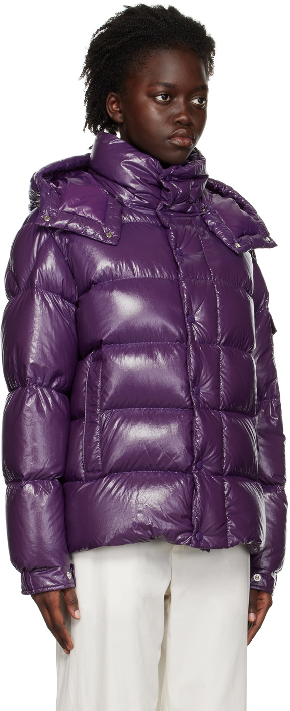 Moncler Purple Moncler Maya 70 Down Jacket Moncler